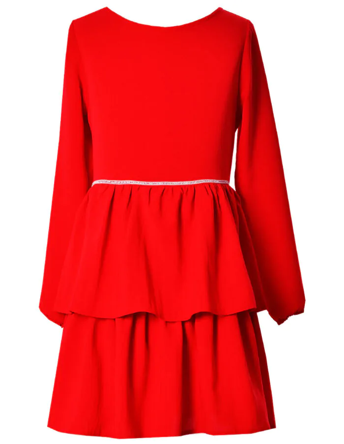 Sukienka dla dziewczynki Sophia czerwona