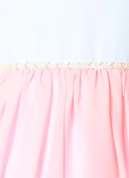 Sukienka dla dziewczynki  Zara różowa