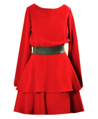 Sukienka dla dziewczynki Miray czerwona